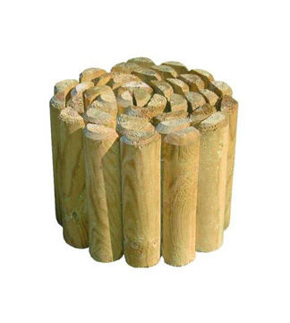 Visualizza i dettagli per Recinzione in legno a rotolo cm 180x20h Immagine di Recinzione in legno a rotolo cm 180x20h