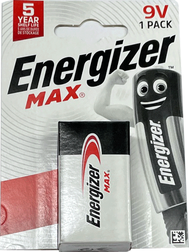 Immagine di Batterie ENERGIZER® ALKALINE POWER – 9V