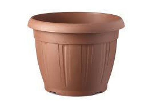 Immagine di Vaso Garden in plastica Ø 25 cm color terracotta