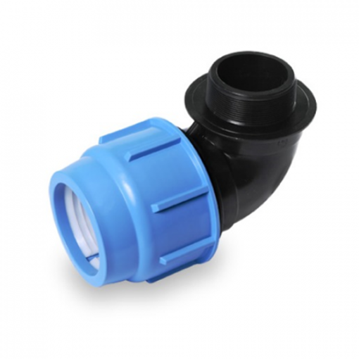 Immagine di Raccordo gomito filettato maschio rapido 16 x 3/4" PN 16 Blue seal