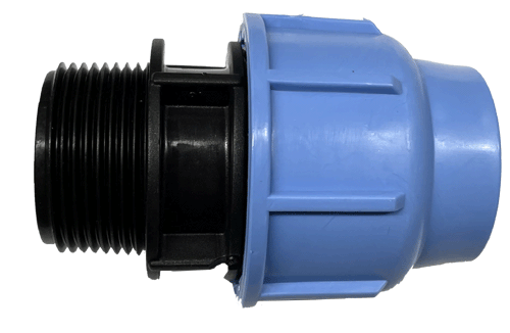 Immagine di Raccordo maschio rapido 40 mm x 1"1/2 PN 16 Blue seal