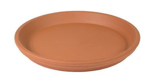 Immagine di Sottovaso in terracotta impermeabile classico Ø 19 cm